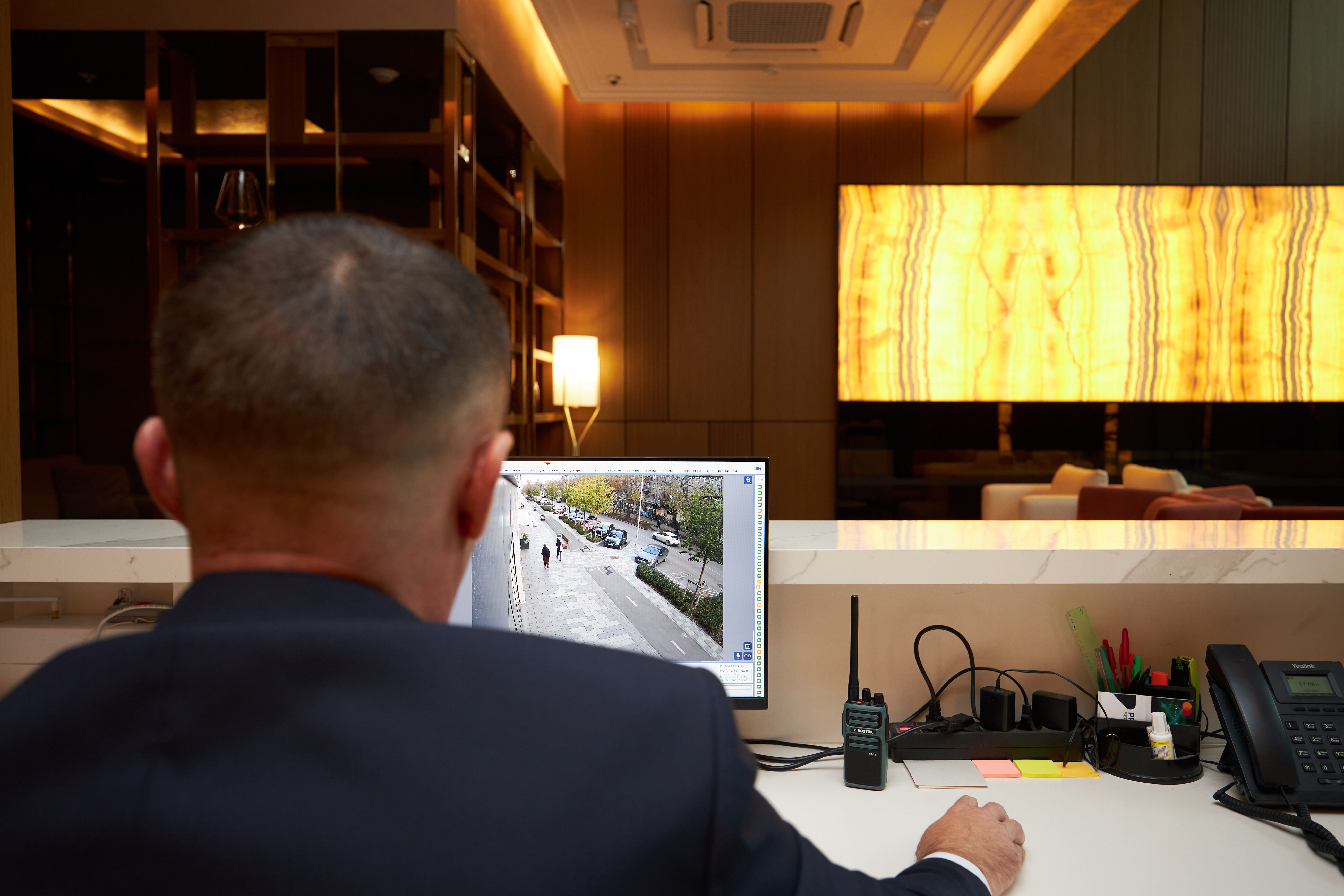 Видеонаблюдение
и охрана