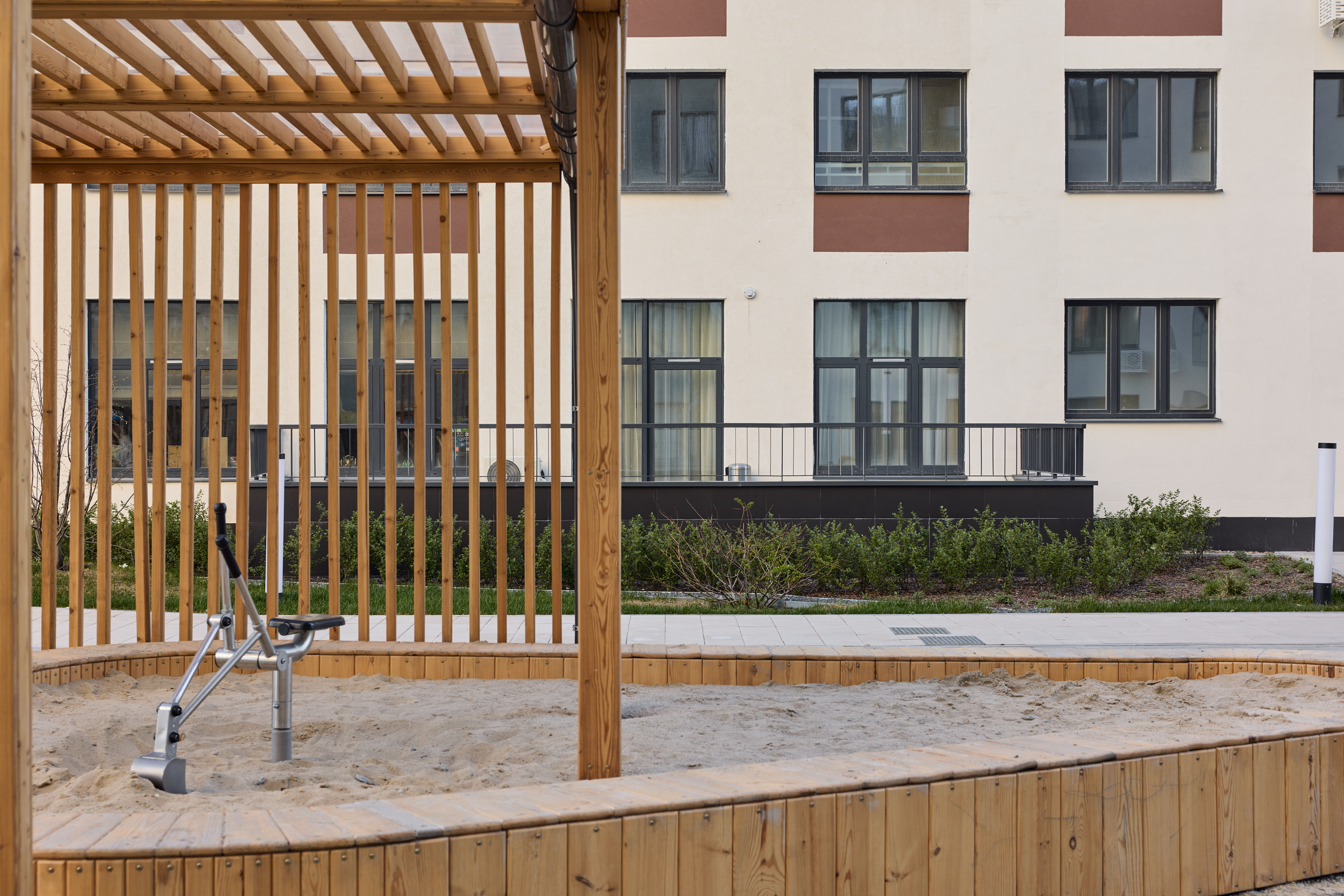 Детские площадки
из дерева